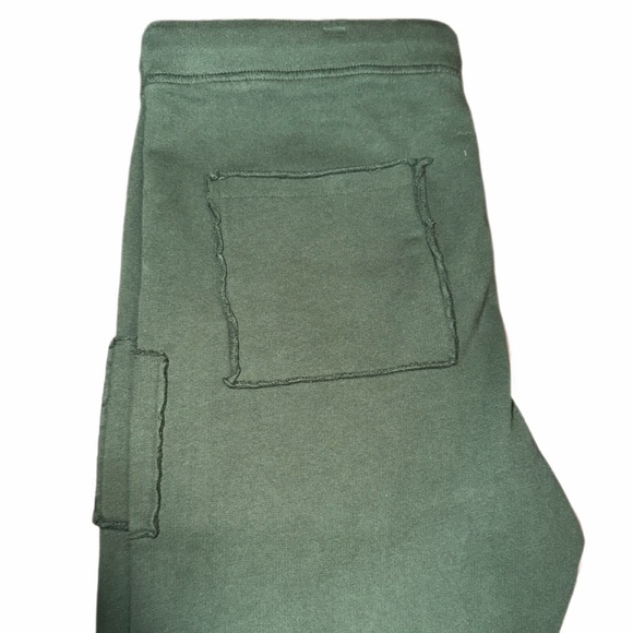 Frank & Eileen Like New, Womens 100% Cotton Green Joggers, size Xl, so cute - Picture 4 of 14